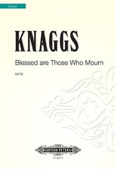 Blessed are Those Who Mourn SATB choral sheet music cover